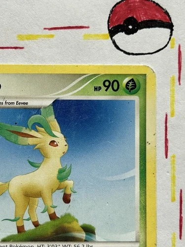 The Pokémon Company Pokémon TCG Leafeon 45/111 Rising Rivals Uncommon 90HP EN image 4