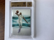 J.R. SMITH 2004-05 SP AUTHENTIC ROOKIE AUTHENTIC AUTOGRAPH 0899/1499  BGS 10/10