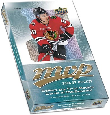 Upper Deck 2026-27 NHL MVP Hobby Box