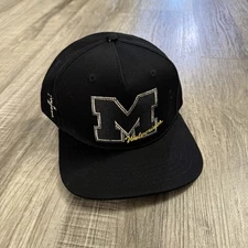 Mitchell & Ness Travis Scott Cactus Jack NCAA Michigan Wolverines Snapback Hat
