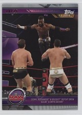 2019 WWE Road to Wrestlemania Silver /25 & Defeat Cedric Alexander Goldust 03xg