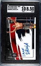 Iron Sheik 2022 Impeccable WWE Immortal Ink Autograph 81/99 SGC 8.4 Auto 10