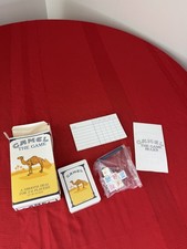 NEW VTG Original Collectible CAMEL THE GAME Cigarettes Retro Dice Card Game 1992