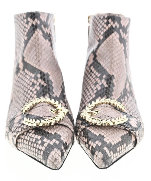 Pollini Booties PinkxBlack(Python) EU36(Approx. 2… - image 5