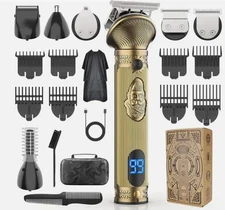 Beard Trimmer for Men, Electric Razor Shavers for Men w/Case