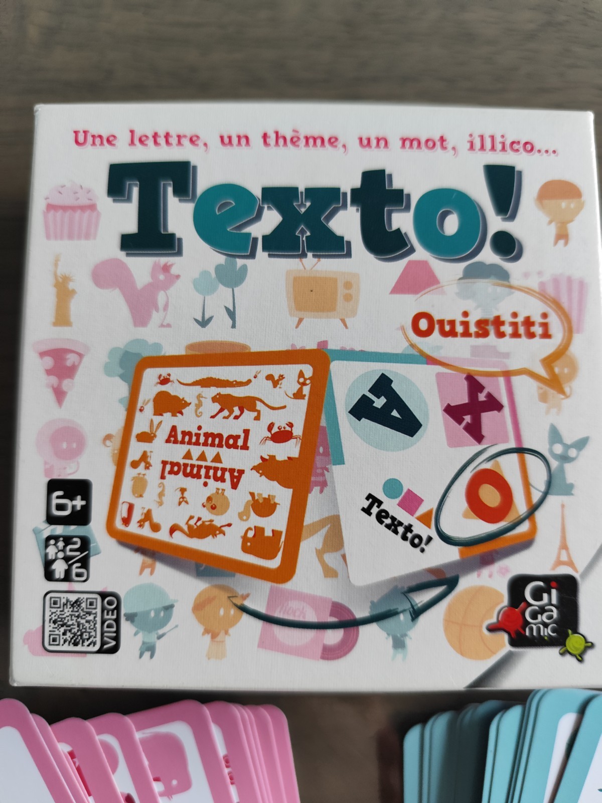 Jeu De Société Texto! Gigamic Complet Educatif
