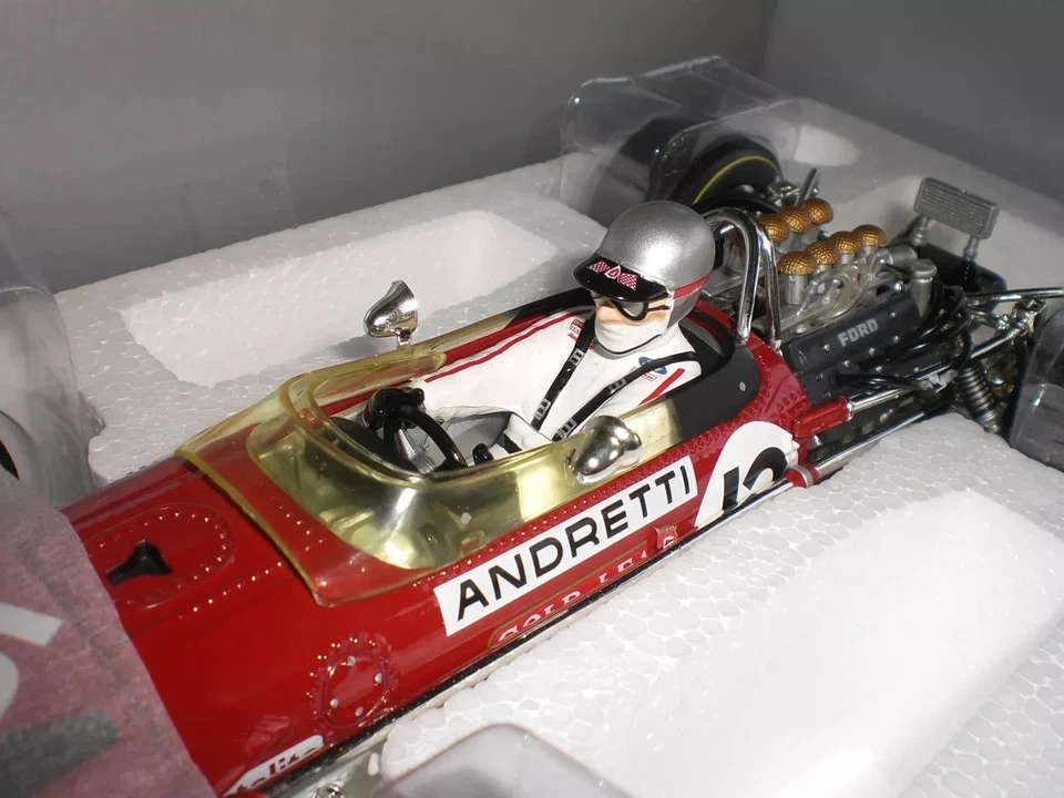 LOTUS 49B 1968 GP USA #12 Mario Andretti - 1:18 - Photo 3/4