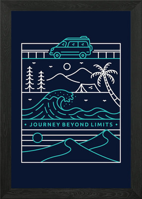 Journey Beyond Limits 3 Framed Wall Art Poster Canvas Print Picture