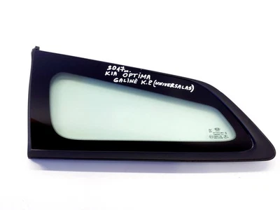 KIA OPTIMA REAR LEFT QUARTER WINDOW 87810-D4300 / 32055555 - Image 1 of 4