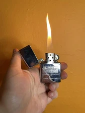 Vintage 1974 Latrobe Die Casting Co PA Mirrored Zippo Lighter