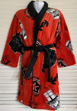 Star Wars Lego Boys Plush Pajama Robe, XS, Flame Resistant