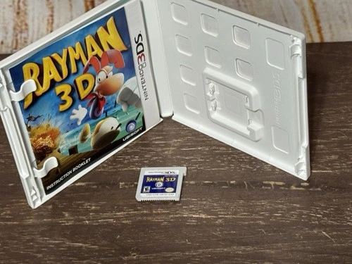 Rayman 3D Complete In Box (Nintendo 3DS) Video Game Rated E Tested Ubisoft
