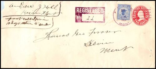 1912 Registry Sc F1 on U411 Kevin MT 4-bar to Kevin MT B/S 4-bar CV $85 (24 - Picture 1 of 2