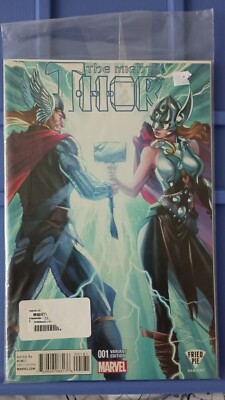 MIGHTY THOR #1 (2016) NM Jane Foster Thor, Marvel Avengers, Chris Hemsworth   
