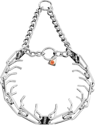 Herm Sprenger Stainless Steel Prong Dog Training Collar Ultra-Plus 4mm x 25in