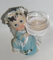 5 Angel Boy Decoration Christening Communion Baptism Candle Holder Lot Of 5 5 Angel Boy Decoration Christening Communion Baptism Candle Holder Lot Of 5