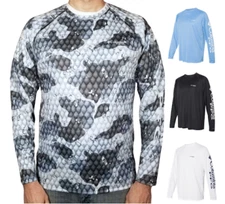 New Columbia Men’s PFG Terminal Tackle Long Sleeve UPF 50 