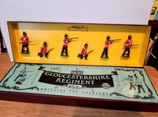 BRITAINS #8809 COLLECTORs EDITION THE GLOUCESTERSHIRE REGIMENT FIGURE SET  #2