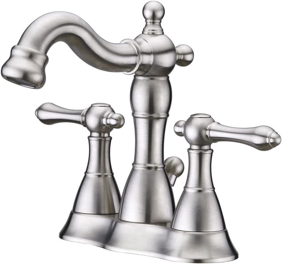 Ultra Faucets UF45213 Prime Collection Lavatory Faucet, Small, Brushed Nickel