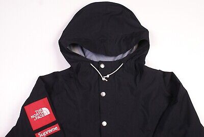 2010 Supreme x The North Face EXPEDITION Pullover Jacket Black Red