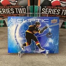 2023-24 UD Upper Deck Series 2 Ecliptic EC-3 Elias Pettersson, Vancouver Canucks
