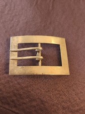 Rare Vintage Sterling Belt Buckle Ladies