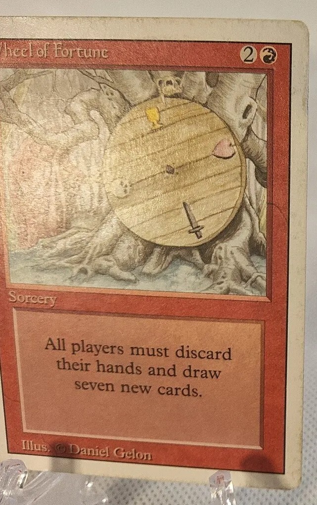 Wheel of Fortune - Revised Edition (3ED) MTG Card Magic The