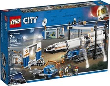 Lego City 60229 NASA-Inspo Rocket Assembly & Transport w/ 7 Minifigs NEW 1055pcs