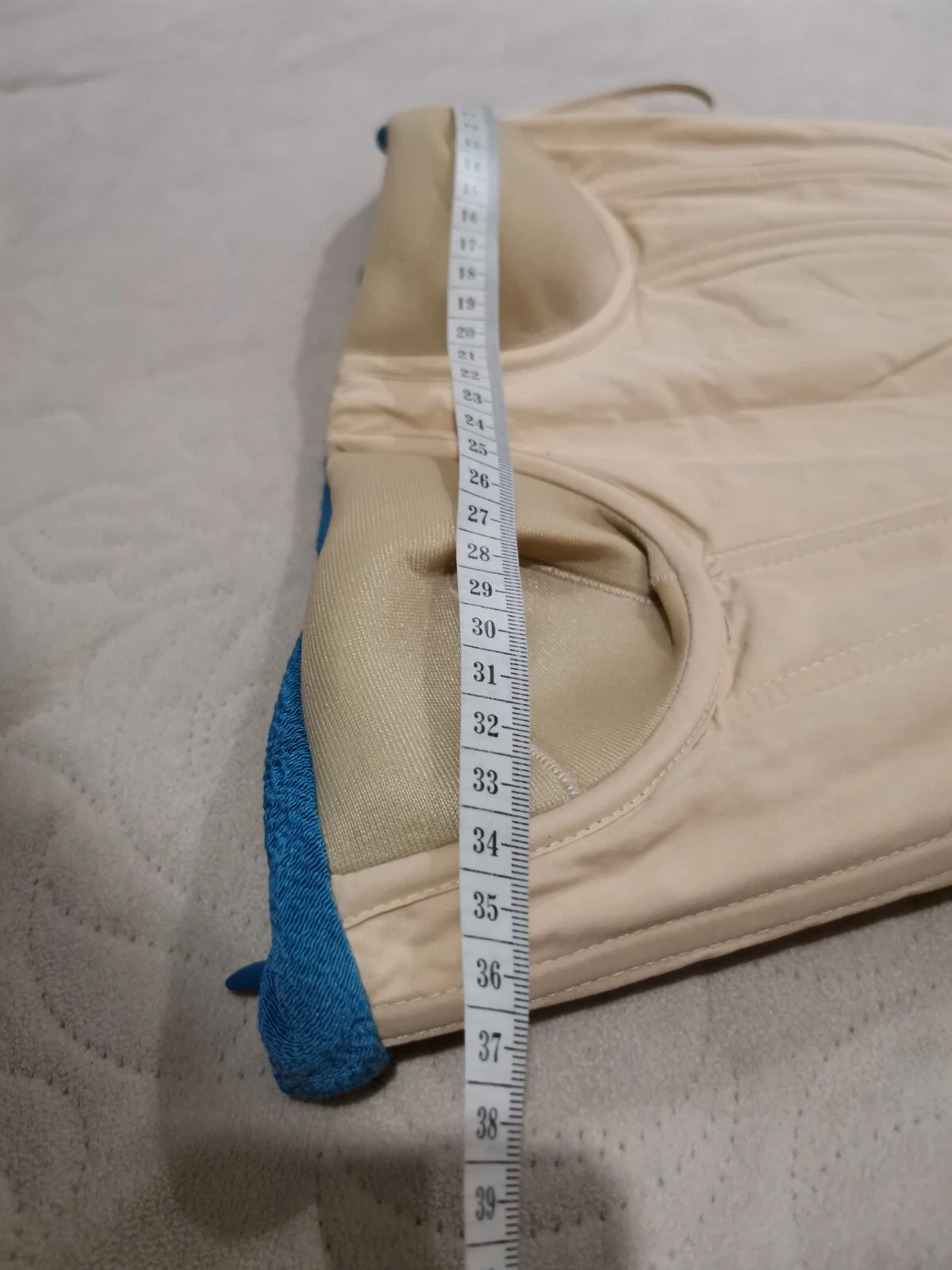 Abito AUTH RUNWAY resort 2010 Bottega Veneta corsetto senza spalline seta blu IT 38