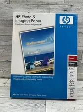 HP Glossy Photo & Imaging Laser Paper 200 Sheets 8.5x11 32 lb. 4 Mil NEW