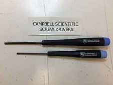Campbell Scientific ADVERTISING SCREW DRIVERS FLAT HEAD ONE LARGE ONE SMALL