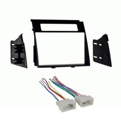 95-7349B Car Stereo Double Din Radio Install Dash Kit & Wires for 2012 2013 Soul