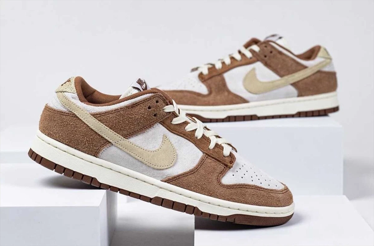 NIKE DUNK LOW PRM PREMIUM SAIL FOSSIL MEDIUM CURRY DD1390-100 US