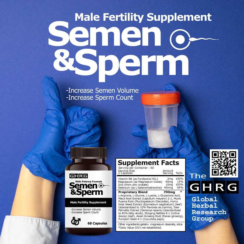Semen & Sperm, Male Fertility Supplement, Increase Semen Volume, Sperm Count - Image 4 of 4