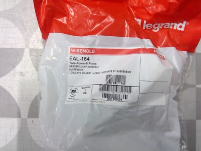 Wiremold EAL-164 Tele-Power Hanger Clamp Assembly **Free Shipping**