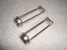 LGB 20180 20190 SERIES MOGUL STEAM LOCO SILVER CROSSHEAD PARTS SET OF 2 PIECES!