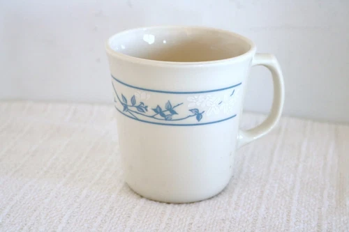 CORELLE CORNING FIRST OF SPRING USA 3 3/8"d x 3 1/2"h Coffee Cups Mugs Set of 4