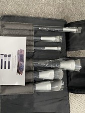 Sephora Deluxe Charcoal Antibacterial Brush Set New