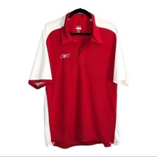 Men's Reebok RBK Play Dry Golf Polo Shirt Size L