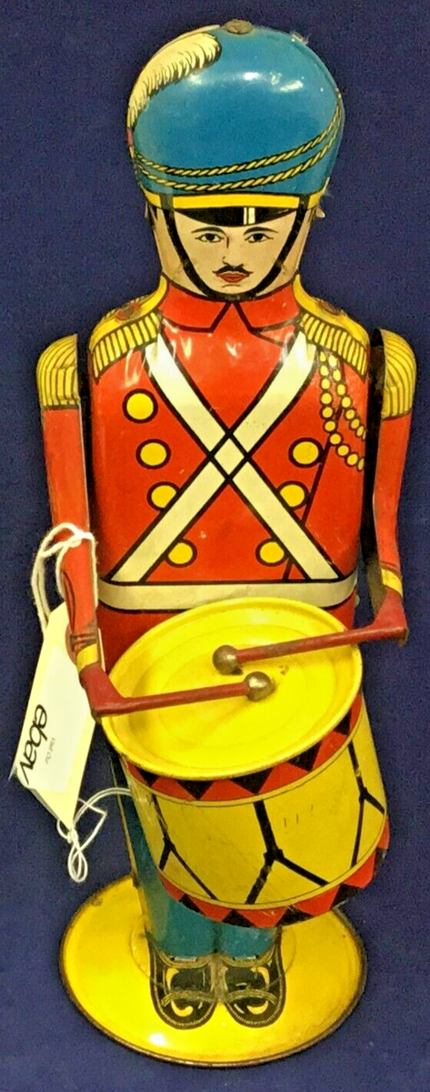 1935 Vintage Tin Toy No. 27 Drum Major, Wolverine Supply