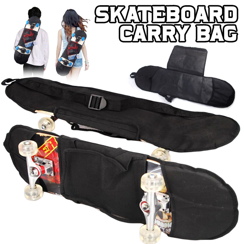 Skateboard Longboard Bag Sport Travel Shoulder Carry Strap Storage