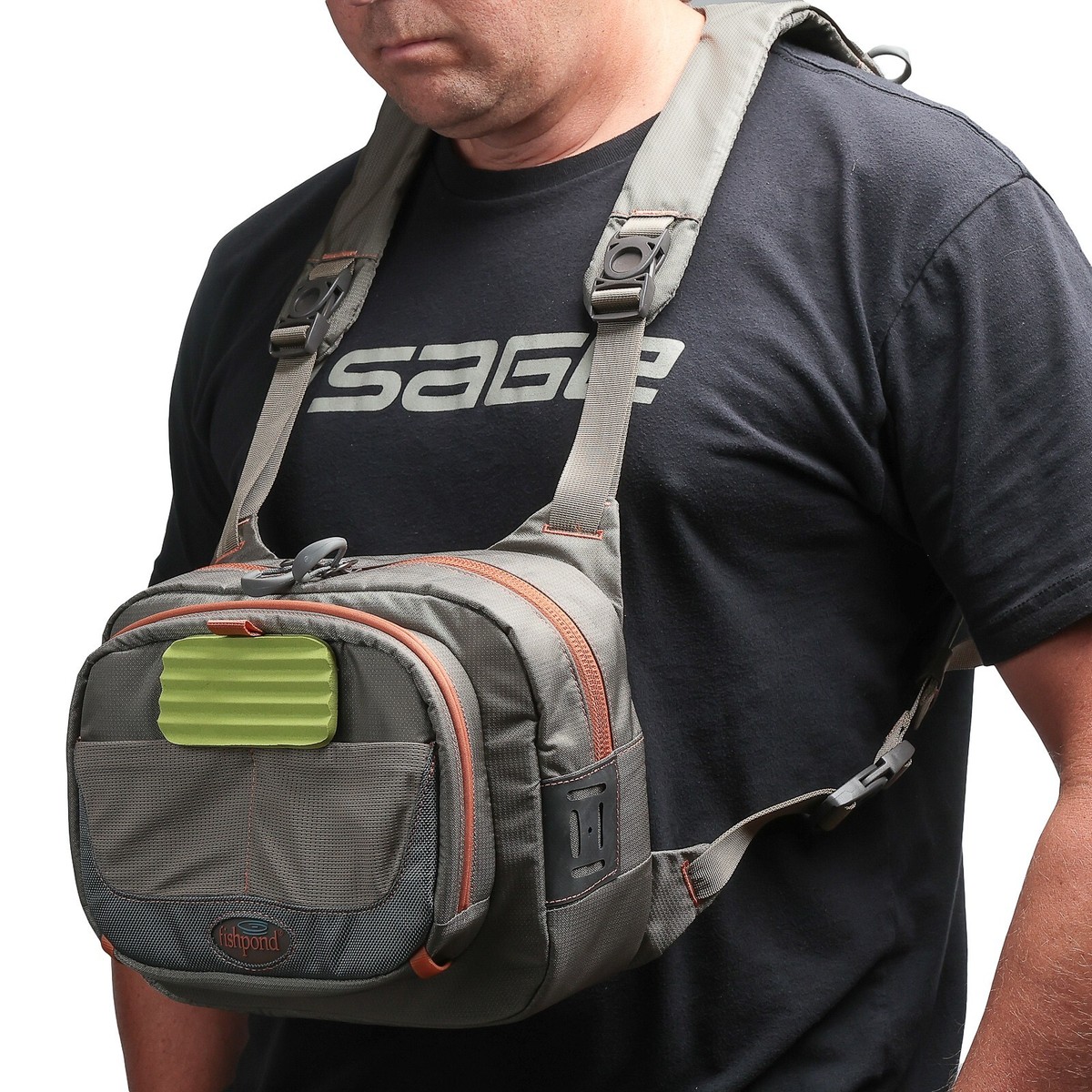 Fishpond Cross-Current Chest Pack Gravel for sale online