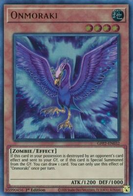 ONMORAKI GFP2-EN032 1ST ED YUGIOH GHOSTS 2 (ULTRA, NM)