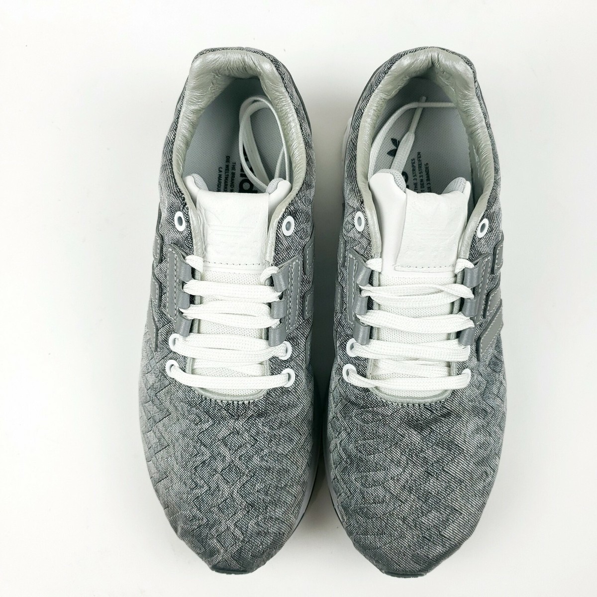 Size 6.5 - adidas ZX Flux Tech Silver for sale online | eBay