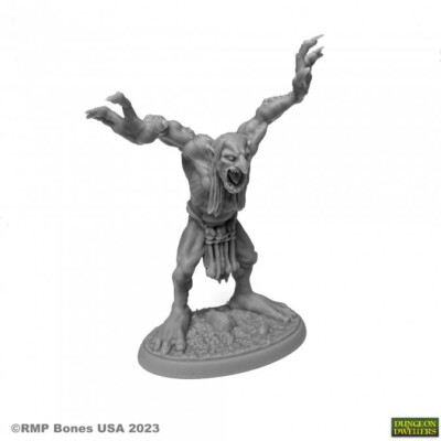 1x MOOR TROLL -BONES REAPER Figur Miniatur JDR RPG D&D Dungeon Dwellers 7084