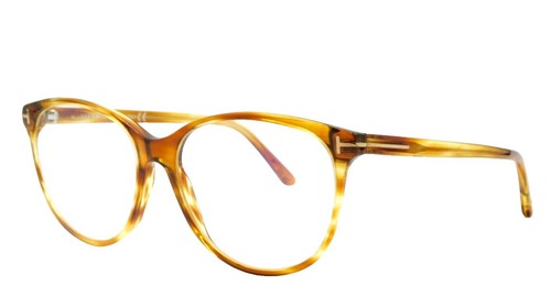NEW TOM FORD TF5364 048 PEARL BROWN/GOLD AUTHENTIC  display picture 2