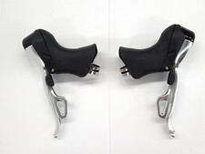 Microshift 10 Speed Shifter Brake Levers Silv...