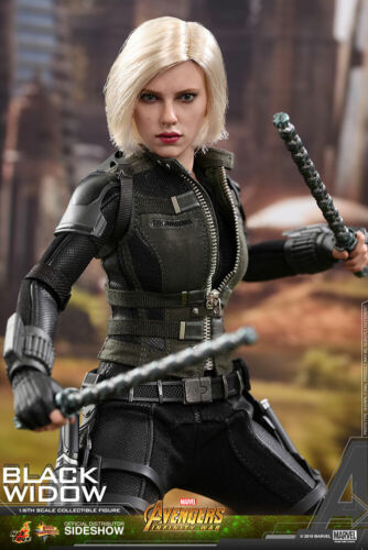 AVENGERS: INFINITY WAR~BLACK WIDOW~SIXTH SCALE FIGURE~MMS460~HOT TOYS~MIBS - Picture 1 of 10