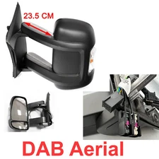 Fits Vauxhall Movano 2022 - Onward Complete Wing Mirror Electric Unit Left Side.