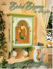 Etched Elegance in Acrylics Decorative Painting on Mirrors & Glass Craft Book